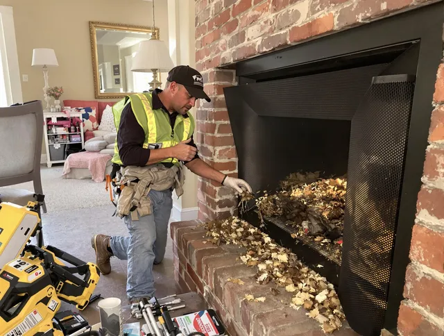 Safe screening installation by Waterbury Chimney Sweep in Waterbury, CT