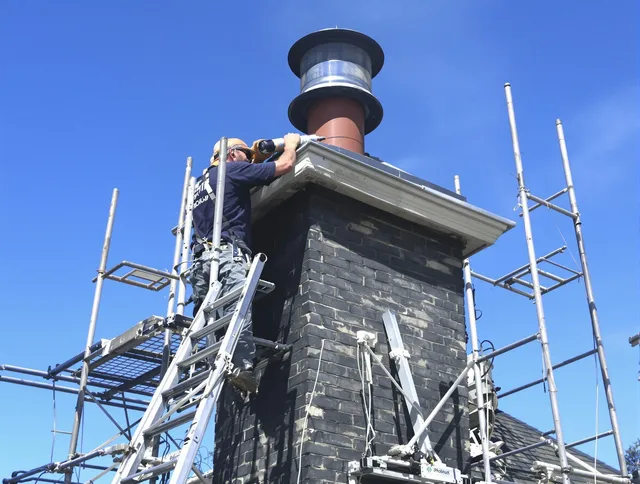 Sturdy chimney crown finished by Waterbury Chimney Sweep in Waterbury, CT