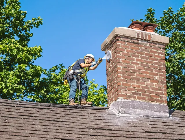 Waterbury Chimney Sweep performing an inspection with advanced tools in Waterbury, CT